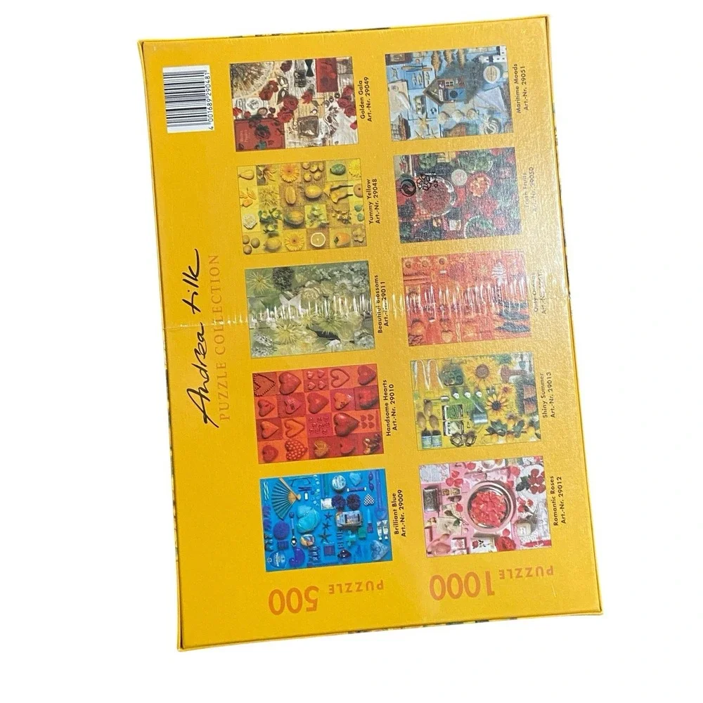Heye Andrea Tilk Collection Yellow 500 Piece Puzzle Sealed 2004